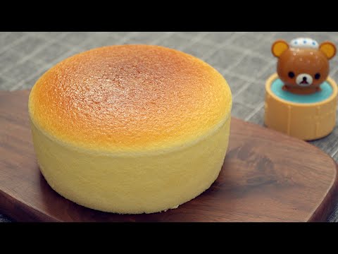 Видео: Японский Суфле Чизкейк [Супер Пушистый И Покачивающийся] Japanese Souffle Cheesecake