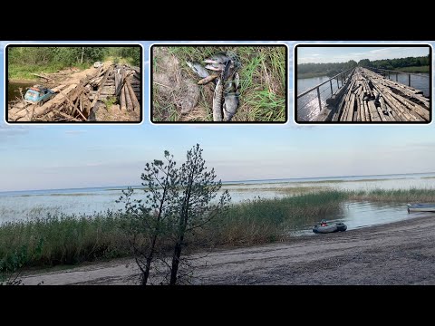 Видео: Едем на нивах рыбачить на озере Воже