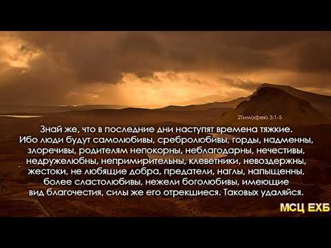 Видео: "Отрицательное влияние сверстников". А. Пивнев. МСЦ ЕХБ.