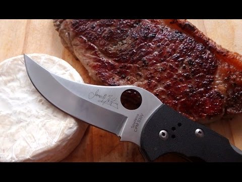 Видео: Нож Spyderco Chinook II - крепкий, надёжный и верный