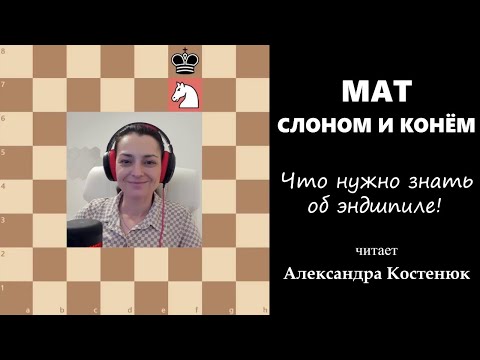 Видео: Мат слоном и конём! Что нужно знать об эндшпиле. #шахматы #chess #chesstutorials #эндшпиль #endgame