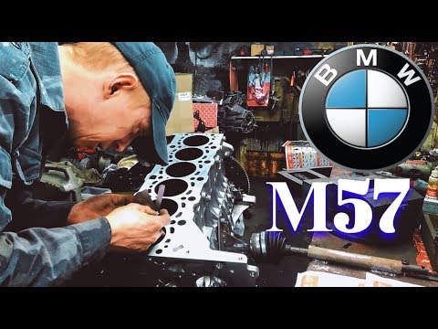 Видео: БМВ М57. Сборка поршневой.