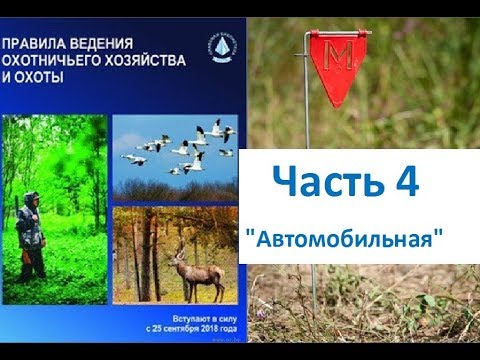 Видео: Белорусские Правила охоты 2018 - минное поле...