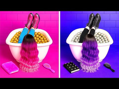 Видео: 😇 Отличник VS Хулиган! | Как Стать Популярным в Классе? 📚