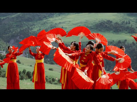 Видео: Китайский танец, Народный ансамбль «Айкөл» Руководитель: Омурова Нурайым Жекшенбековна