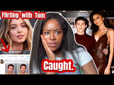 Видео: Сидни Суини застукали за флиртом с Томом Холландом прямо на глазах у Зендаи?