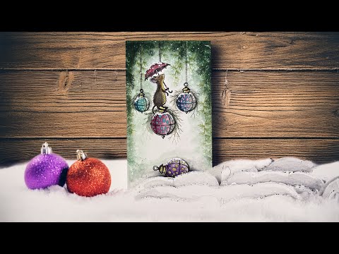 Видео: Тислвик в снежной сцене с танцующими шарами ❄️ Трейси Даттон