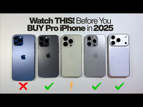 Видео: Лучшие профессиональные iPhone, которые можно купить прямо сейчас в 2025 году: посмотрите ЭТО пер...