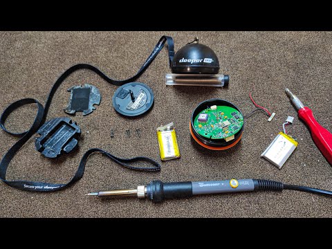 Видео: Ремонт ехолота DEEPER PRO+ Заміна акумулятора