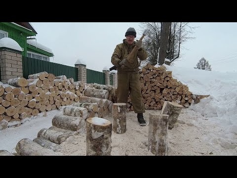 Видео: Заготовка дров на зиму 2022г. Лесовоз.