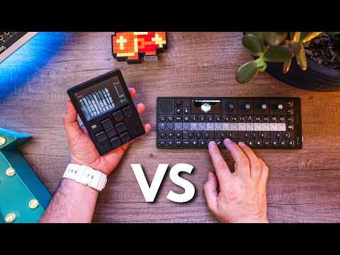 Видео: Сравнение лучших портативных грувбоксов: OP-XY против M8 // Teenage Engineering - Dirtywave