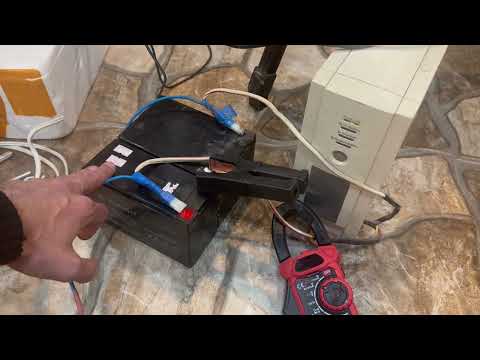 Видео: Проверка характеристик бесперебойника APC RS800