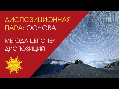 Видео: Диспозиционная пара (связка): основа метода цепочек диспозиций