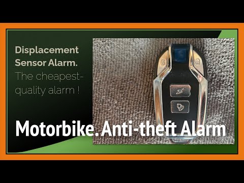 Видео: 🚨 Недорогая противоугонная сигнализация с датчиком перемещения для мотоцикла — стоит ли покупать?...