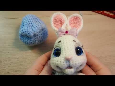 Видео: Работа над ошибками. Как удалить неудачную утяжку и новая утяжка головы зайки.