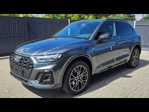 Видео: Audi Q5 2021! Рестайлинг! Quattro 2.0 дизель 204 л.с. S-Line, cam360⁰, Bang&Olufsen, панорама и т.д!