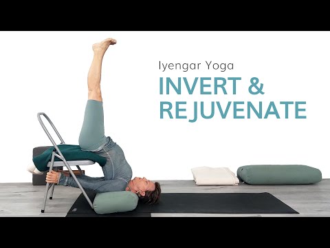 Видео: Инвертировать и омолодить — восстанавливающая йога Айенгара