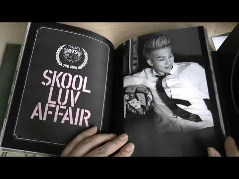Видео: BTS / Skool Luv Affair / РАСПАКОВКА - ОБЗОР/ UNBOXING / KPOP
