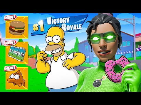 Видео: Я РАНЬШЕ играл в НОВУЮ игру Fortnite Simpsons!