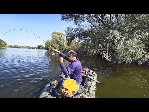 Видео: ДЕСНА УДИВЛЯЕТ "ЧЕХОНЬ"!  Рыбалка сплавом! Часть 2