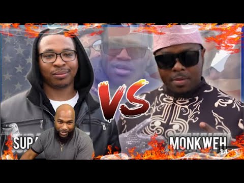 Видео: SUPAHOTFIRE против MONKWEH — рэп-баттл Великобритании и США | Ведущий: DEJI — реакция
