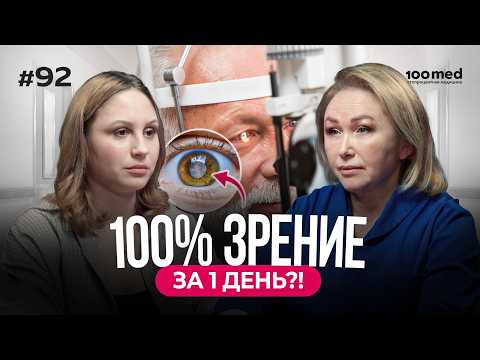 Видео: Вернуть 100% Зрение За 1 День! | От Катаракты Спасут Капли? Лазер vs. Замена Хрусталика