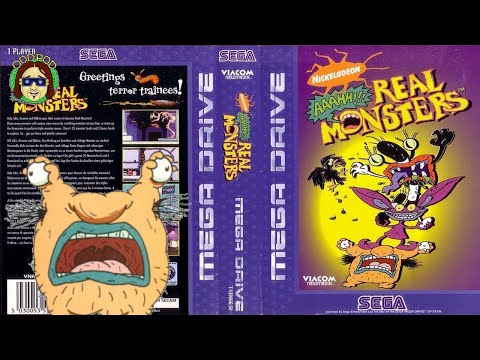 Видео: Real Monsters Реальные Монстры Sega Mega Drive