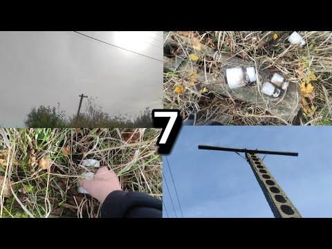 Видео: Поиск изоляторов часть 7. Южноуральские тф, разваленная телеграфная линия