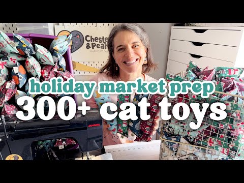Видео: 4 ДНЯ ПОДГОТОВКИ К ПРАЗДНИЧНОМУ РЫНКУ 🐈‍⬛ 🐈 Видеоблог студии малого бизнеса