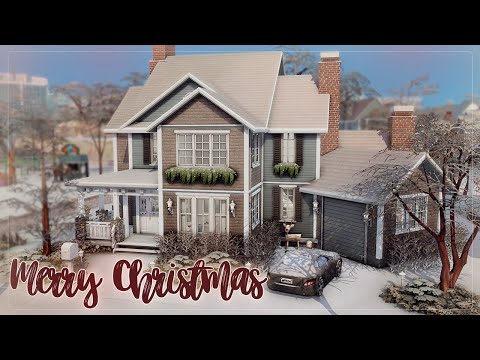 Видео: Дом из американской мечты 🎄| Симс 4: Строительство | Family Home | The Sims 4: Speed Build