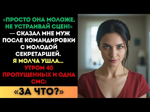 Видео: «Просто она моложе!» — заявил муж. Утром он отправил смс: «За что?»