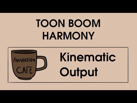 Видео: kinematic output в Toon boom harmony урок на русском