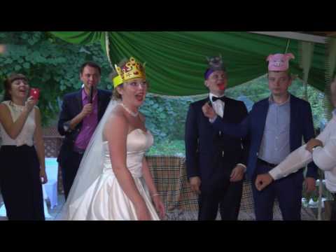 Видео: сказка Три поросенка свадьба Дмитрий и Наталья