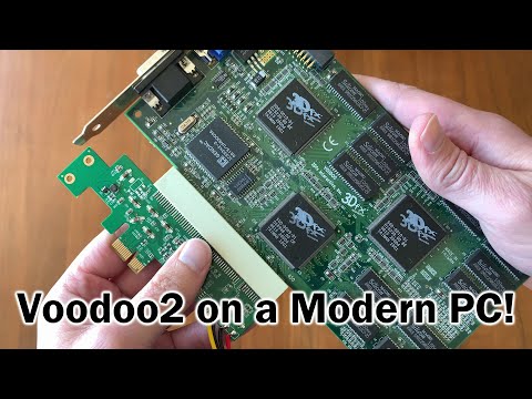 Видео: Я заставил 3Dfx Voodoo2 работать на современном ПК!