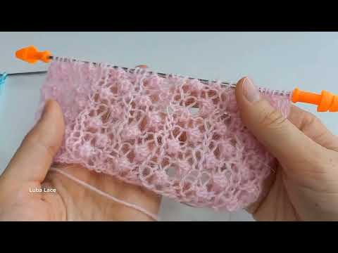 Видео: НЕЗАМЕНИМЫЙ Узор спицами.