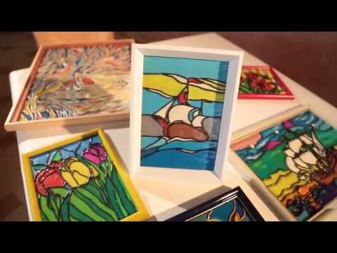 Видео: «Ручная работа». Панно в технике пластилинографии (12.08.2015)