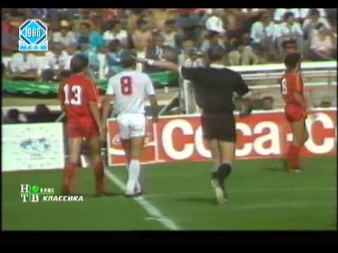 Видео: СССР-Бельгия.1/8 финала.Чемпионат мира по футболу 1986г.