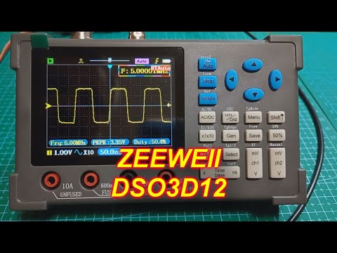 Видео: Обзор осциллографа ZEEWEII DSO3D12