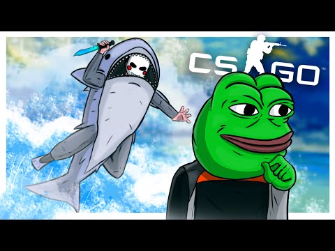 Видео: ОТ АКУЛЫ НЕ УЙДЕШЬ (DIZOFF, КС:ГО ПРЯТКИ, CS:GO, УГАР)