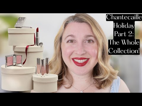 Видео: Праздничная коллекция CHANTECAILLE Eclat Cristalline — у меня есть всё! Образцы, примеры, сравнения