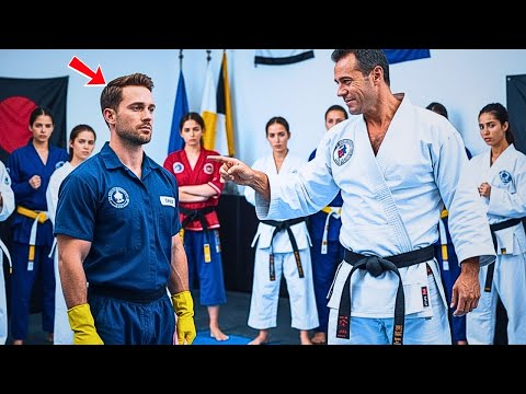 Видео: Черный пояс вызвал отца-уборщика на спарринг «ради фана» — итог поразил всех без слов.