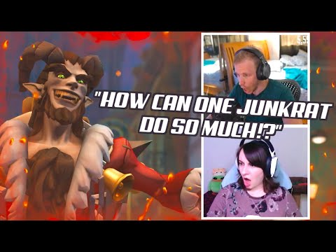 Видео: Реакция стримеров на Top500 Junkrat