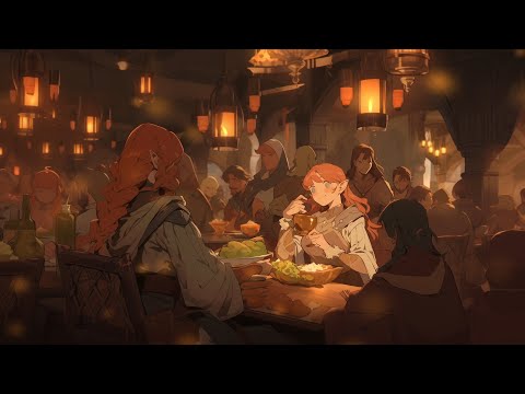 Видео: Фэнтезийная средневековая музыка/музыка таверны - Medieval RPG Music, Relaxing Music