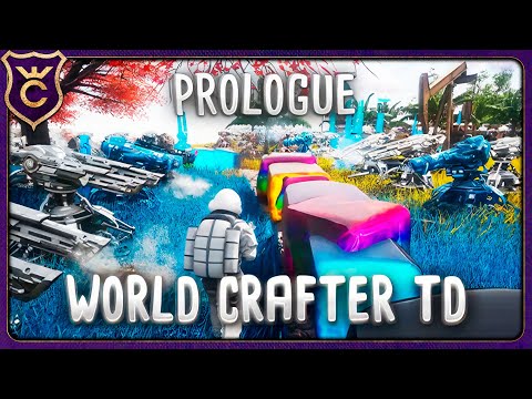 Видео: КОСМОНАВТ с КИРКОЙ ходит по ВОДЕ и защищается от КУБИКОВ! World Crafter TD Prologue