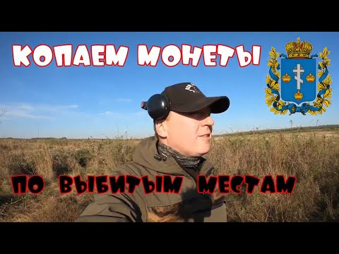 Видео: Копаем монеты по выбитым местам/ поиск монет/