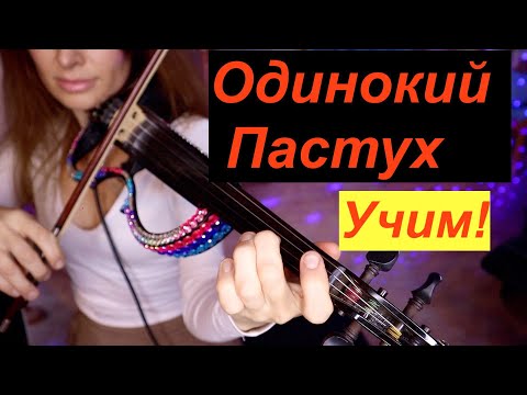 Видео: Одинокий Пастух - Учим на СКРИПКЕ / Легко и Просто!!!