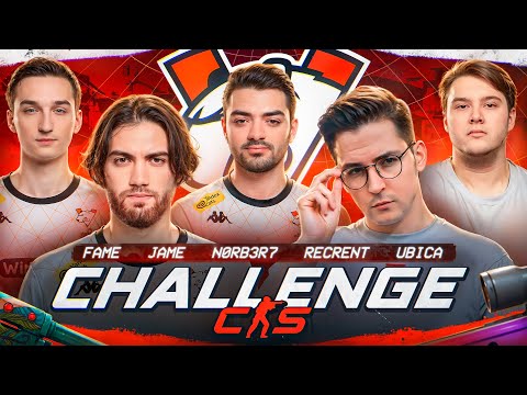 Видео: ЧЕЛЛЕНДЖ CS2 — Virtus.pro + Recrent & Ubica | баттл площадка