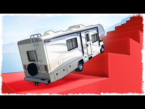 Видео: КАК ОН ВООБЩЕ ЗАЛЕЗ ТУДА??? ЛЕСТНИЦА В GTA ONLINE!!!