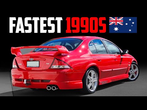 Видео: 9 самых быстрых австралийских автомобилей 1990-х годов
