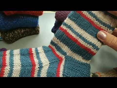 Видео: # Мой носочный бум/подвожу итоги.